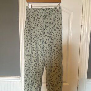 Anthropologie Animal Print Pants